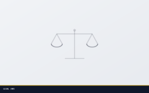Scales of justice illustration for Legal Jobs stories