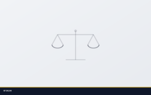 Scales of justice illustration for Opinion stories
